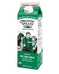 Organic Valley Org Skim Milk 32Oz