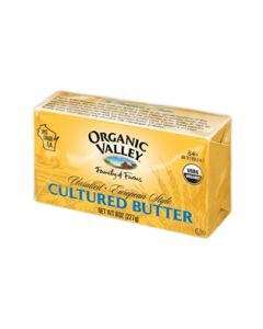Organic Valley Unsalted European Cultured Butter 16Z