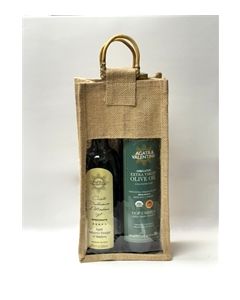 A&V Organic Extra Virgin DOP Umbria Olive Oil/ Balsamic Vinegar Tote Bag