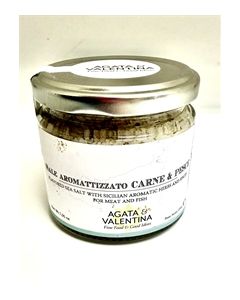A&V Flavored Sea Salt,Sicilian Herb & Spices for Meat & fish 7.05oz