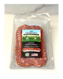 Thousand Hills Grass Fed Uncured Hot Soppressata Salami (3 OZ)
