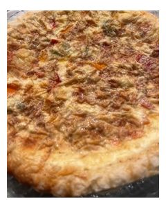 Vegetable & Fontina Quiche 6"